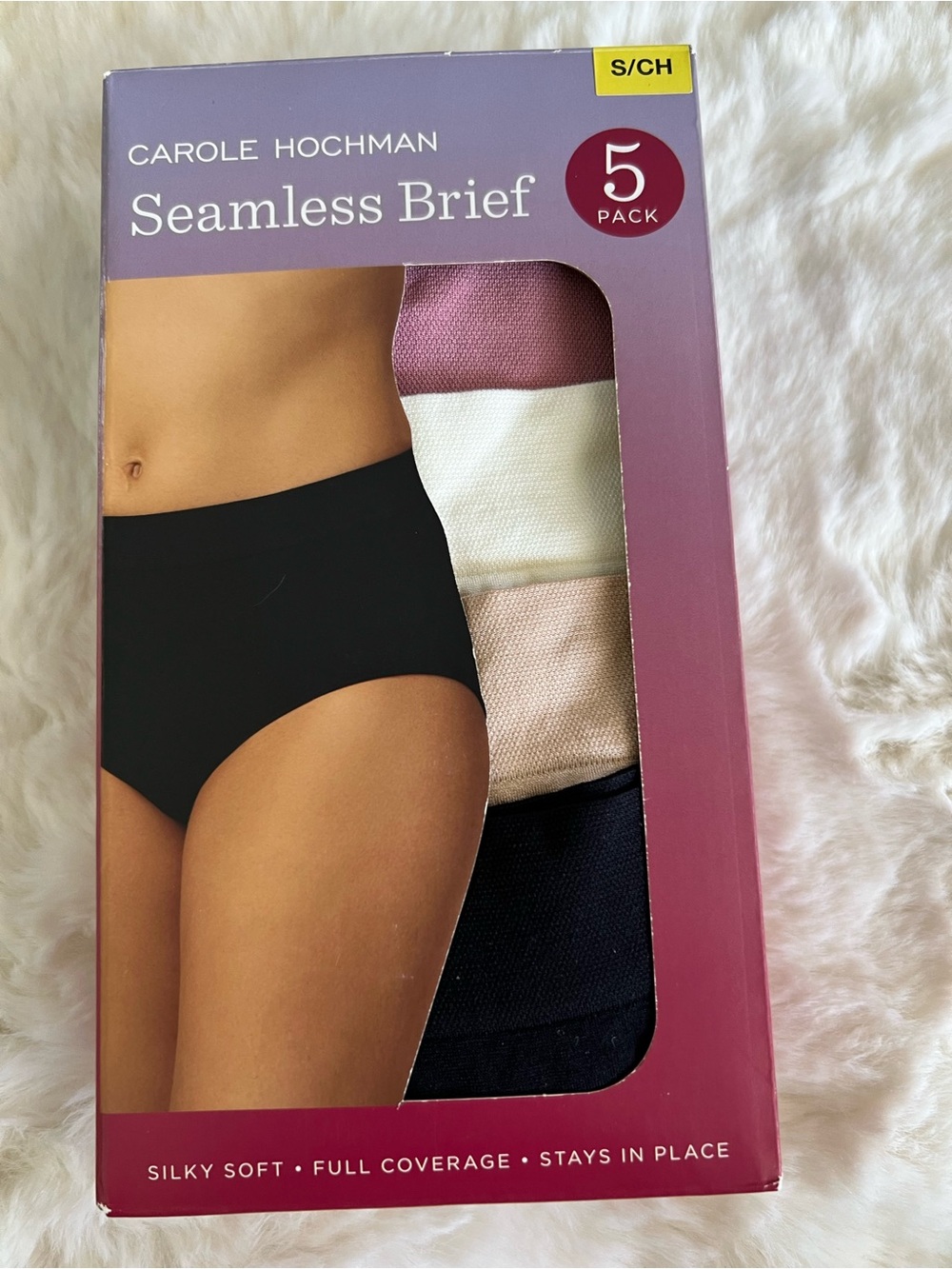Midnight by Carole Hochman Seamless Briefs Set #41